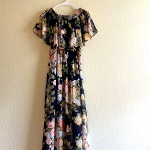 Show Me Your Mumu floral off-shoulder maxi dress